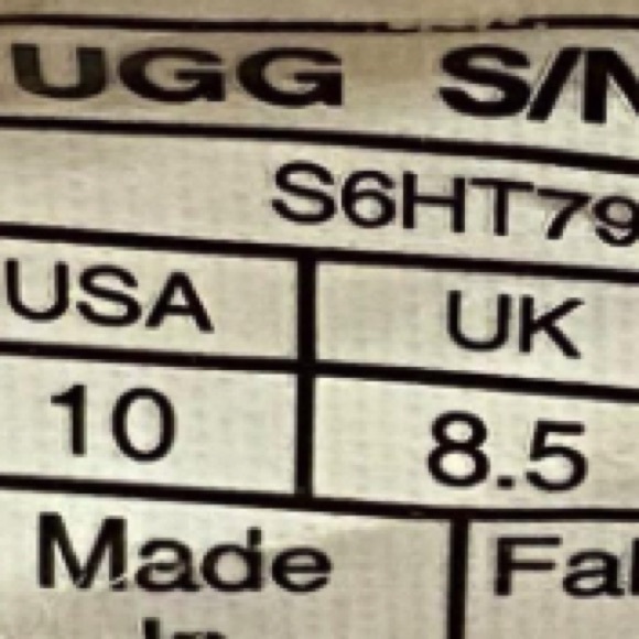 Women’s UGG Kristen Wedge Booties size 10 - Picture 7 of 8